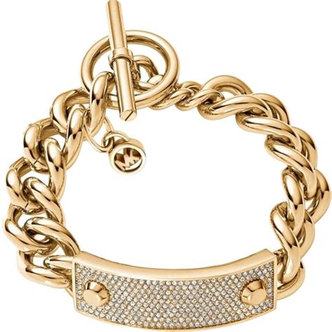 michael kors armband gold mkj3543710|Women's Gold Designer Jewelry .